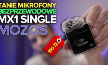 Tanie mikrofony BEZPRZEWODOWE – Mozos MX1 single. Test i recenzja.
